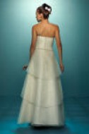 Diane sale wedding dress size 10 - back view